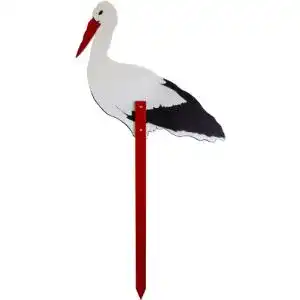 Holzstorch Bieco 23000013 – großer Storch zur Geburt