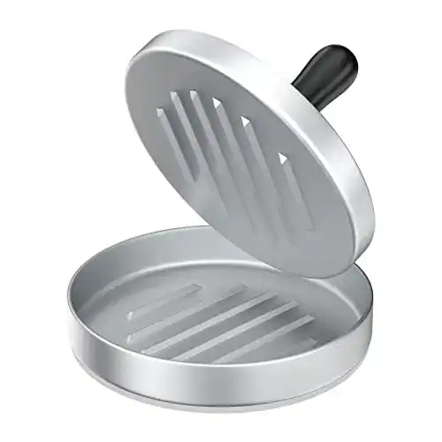 Newaner Burgerpresse aus Aluminium mit Antihaftbeschichtung