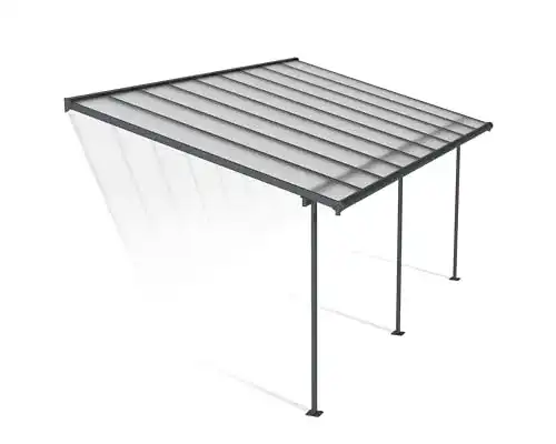 Terrassenüberdachung aus Polycarbonat von Palram CANOPIA