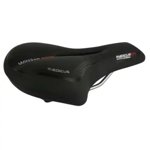 Wittkop Medicus Twin 1.0 Fahrradsattel mit Gel Polsterung für Damen und Herren