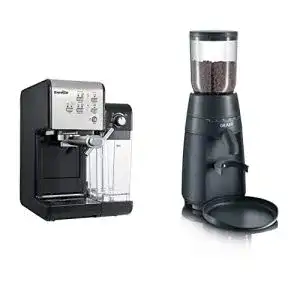 Breville Prima Latte II Kaffeemaschine und Graef CM 702 Kaffeemühle