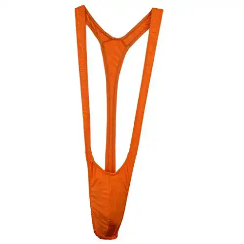 Borat-Tanga Acizi Herren Mankini Tanga in Orange