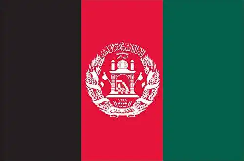 Afghanistan-Flagge 160 g/m² mit Doppelsicherheitsnaht