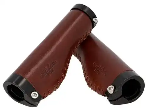 Fahrradgriffe aus Leder von Gusti – Phil A. Lenkergriff für Fahrräder