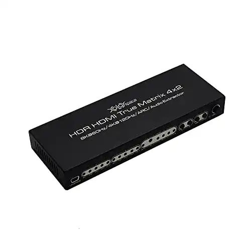 HDMI Matrix Xolorspace 43420A HDMI 2.1 8K HDR True Matrix Switch