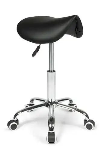Rollhocker Dunimed ergonomischer Sattelhocker für flexibles Sitzen