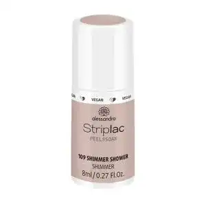 Nagellack Alessandro Striplac Peel or Soak Vegan Shimmer Shower 8 ml