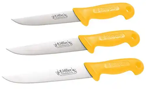 Fleischermesser-Set von Löffler Schneidewaren Co. 3-teiliges Set