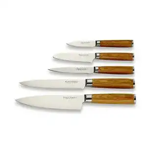 Messerset Echtwerk Damastmesser Set 5-teilig für die Küche