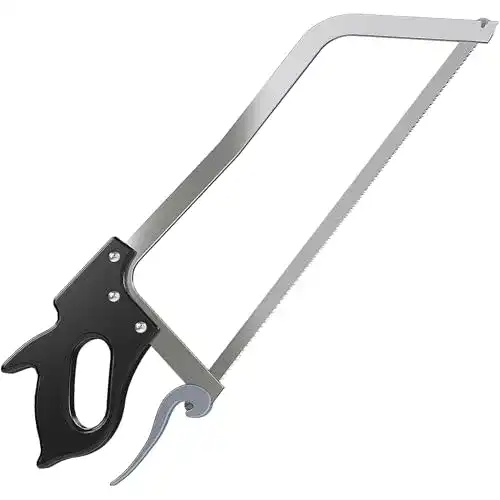 Knochensäge Wiltec XL mit 43 cm Sägeblatt für Fleisch und Knochen