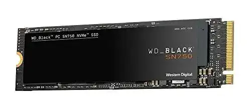 M.2-SSD 256 GB Western Digital WD Black SN750 NVMe interne Festplatte