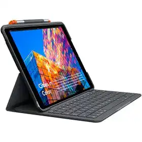 Logitech Slim Folio Hülle für iPad Air (3. Generation) mit Tastatur