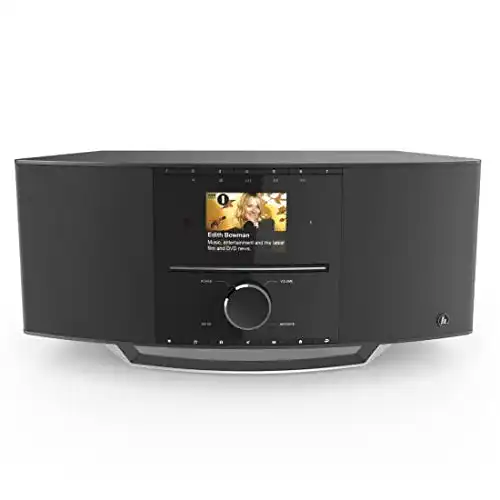 Hama DAB Radio mit CD-Player und Internetradio DIR3510SCBTX