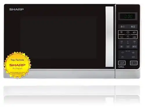 Sharp R642INW 2-in-1 Mikrowelle mit Grillfunktion