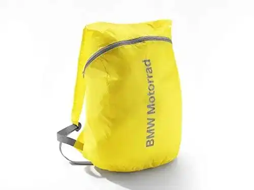 Motorradrucksack von BMW Motorrad faltbarer Rucksack für unterwegs