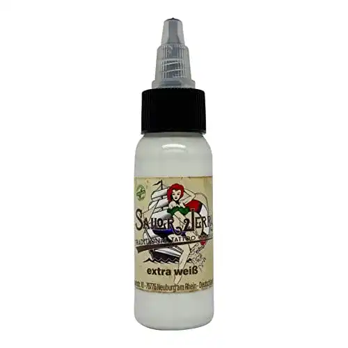 Tattoo-Farbe Deep Colours Sailor Jerry Extra Weiss 30 ml