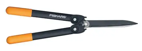 Fiskars PowerGear II Hand-Heckenschere mit Getriebe