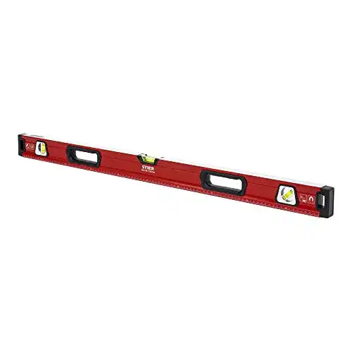 Wasserwaage Stier Premium mit Magnet und drei Libellen, 1000 mm