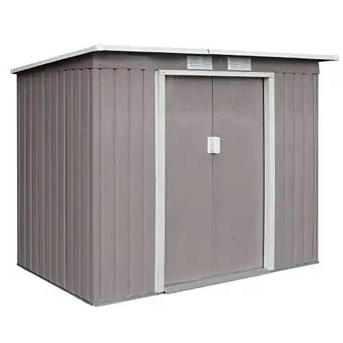 Geräteschuppen Hattoro P100 Metall 213 x 130 x 173 cm