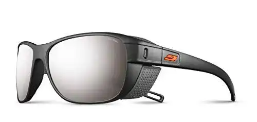 Julbo Camino Gletscherbrille Unisex in Schwarz/Orange