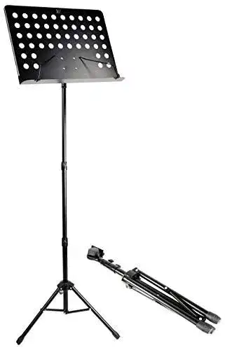 Notenständer RockJam Windsor G905 – Robuster Orchesternotenhalter