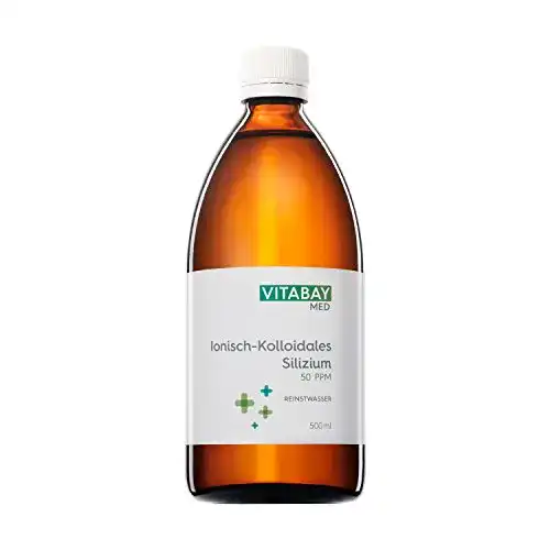 Kolloidales Silizium Vitabay 50 PPM 500 ml – Hochdosiert und rein