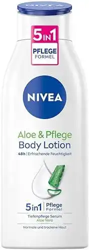 Aloe Vera Body Lotion von NIVEA (400 ml) für trockene Haut