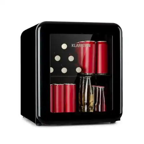 Klarstein PopLife Mini-Kühlschrank mit 48 Litern und Retro-Design