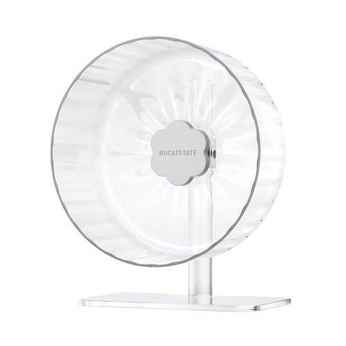 Hamsterrad Bucatstate 26 cm – Leises Laufrad für Hamster und Nager