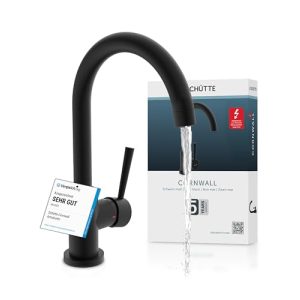 Niederdruckarmatur Schütte Cornwall 79169 Küchenarmatur schwarz