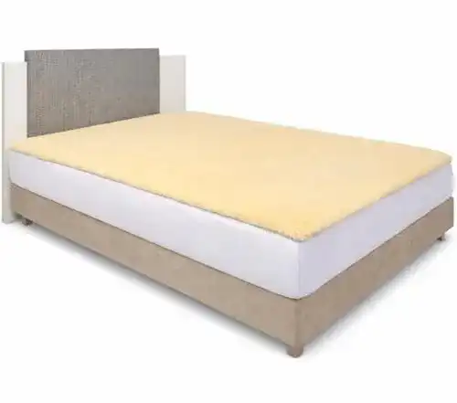 Lammfell Bettauflage LANABEST 140 x 200 cm aus Merino