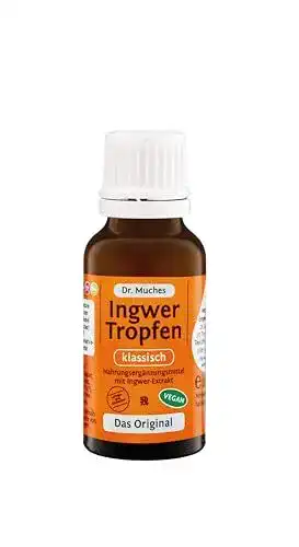 Ingwertropfen Dr. Muches – Klassische und hochdosierte Rezeptur