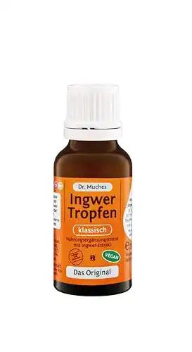 Ingwertropfen Dr. Muches – Klassische und hochdosierte Rezeptur