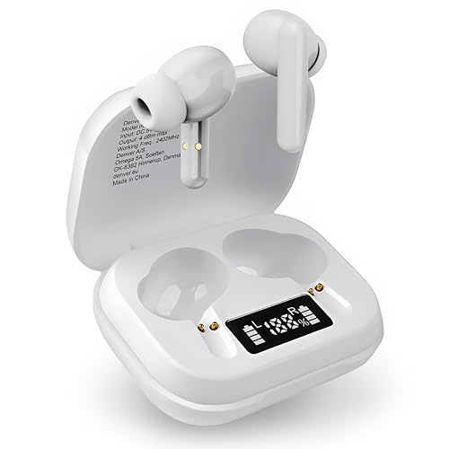 Denver Kabellose In-Ear Kopfhörer mit Bluetooth und Ladecase