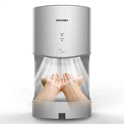 Automatischer Händetrockner anydry 2630TS mit Wassertank