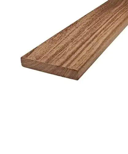 Terrassendielen aus Cumaru von BioMaderas, 120 mm Breite, 21 mm Stärke