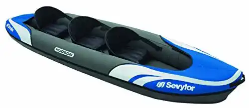 Sevylor Hudson Unisex Kajak mit robuster Nylonhülle für 3 Personen