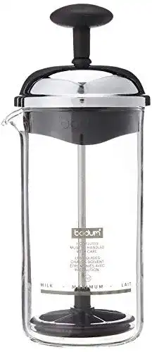 Bodum Milchaufschäumer CHAMBORD 0.08 l – Kleiner Milchschäumer