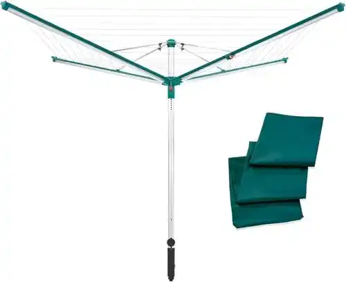 Wäschespinne Leifheit Linomatic 500 Deluxe mit Schutzhülle und 50m Leinen