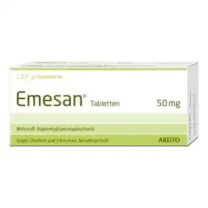 Reisetabletten von Lindopharm Emesan Tabletten im Vergleich
