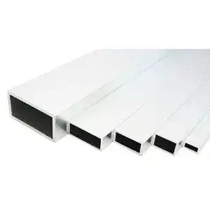 Aluminium Rechteckrohr Walzblankes 20x10x2 mm 1000 mm von SixBros