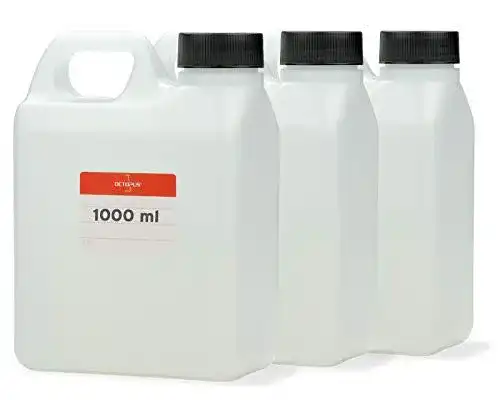 Wasserkanister Set für Camping 3x 1 Liter aus HDPE Kunststoff