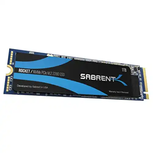 M.2 SSD 1 TB Sabrent NVMe Interne Solid State Drive