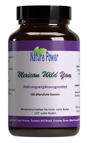 Yamswurzel Kapseln Nature Power – Mexican Wild Yam