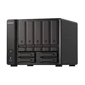NAS-Gehäuse QNAP TS-h973AX-8G mit 9 Bays und Quad-Core-Prozessor