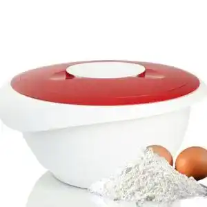 Rührschüssel mit Spritzschutz