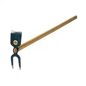 Gartenhacke SHW 53613 mit breitem Blatt und Doppelzinken
