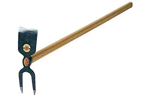 Gartenhacke SHW 53613 mit breitem Blatt und Doppelzinken
