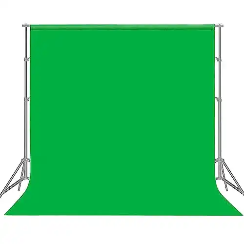 Green Screen Bonvvie Fotohintergrund 3×3 Meter für Fotografie und Video