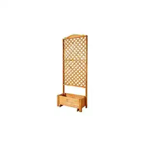 Blumenkasten mit Rankgitter Promadino Romantica 80×210 cm